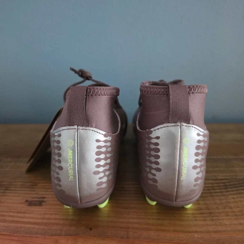 Nike Kids Jr Superfly 10 Club KM Soccer Cleats Plum Eclipse HF6283-200 Size 1Y
